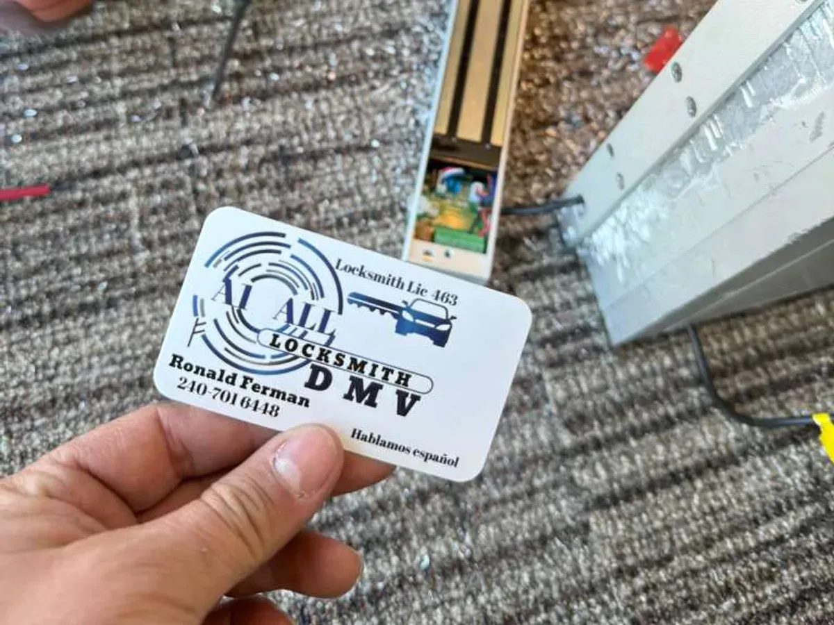 A1 All Locksmith DMV locksmith service for Frederick, MD 21701